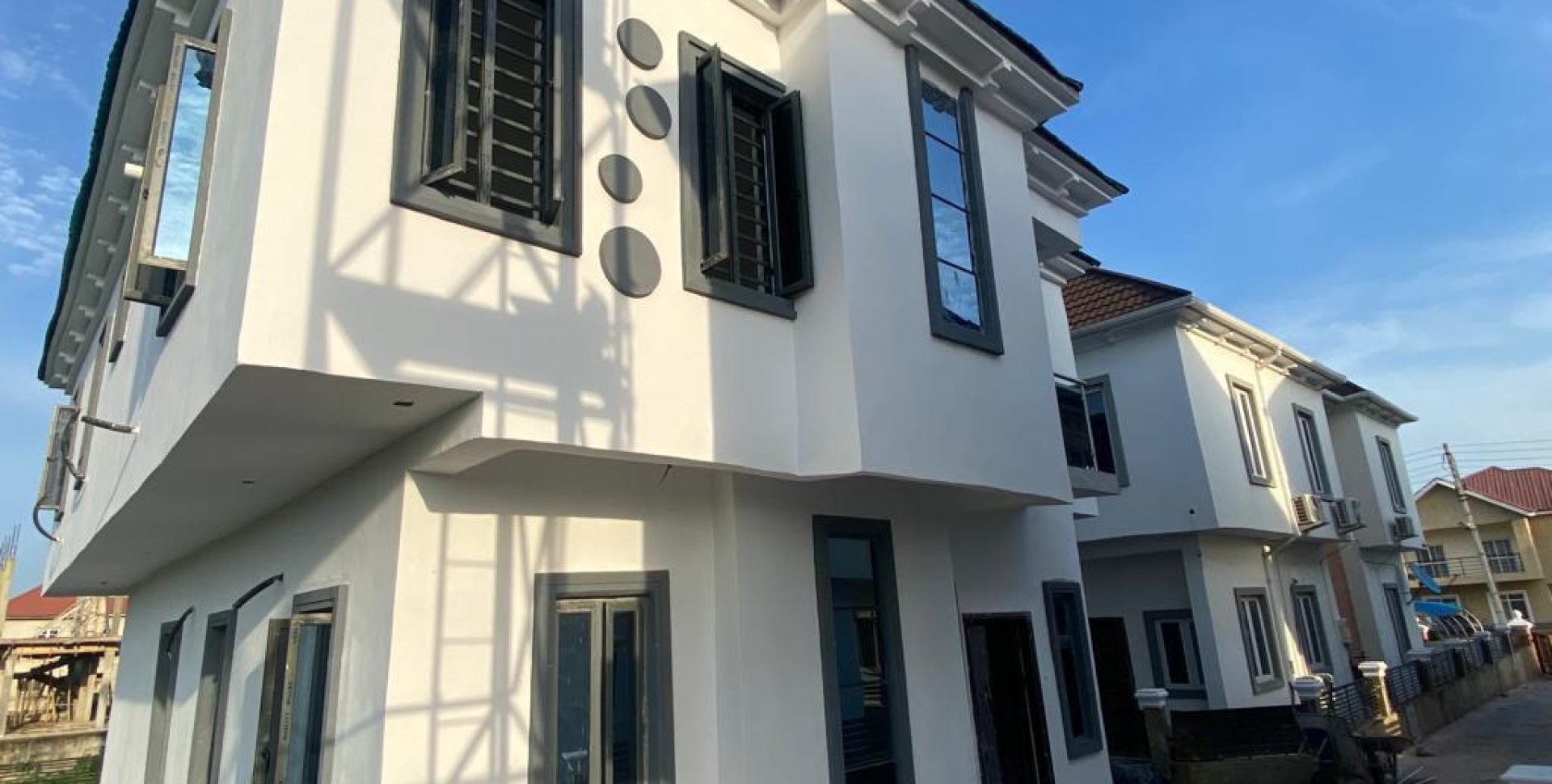 Newly built and Tastefully Finished 5-BEDROOM DUPLEX with BQ (all ensuited) located in a secured estate