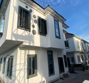 Newly built and Tastefully Finished 5-BEDROOM DUPLEX with BQ (all ensuited) located in a secured estate