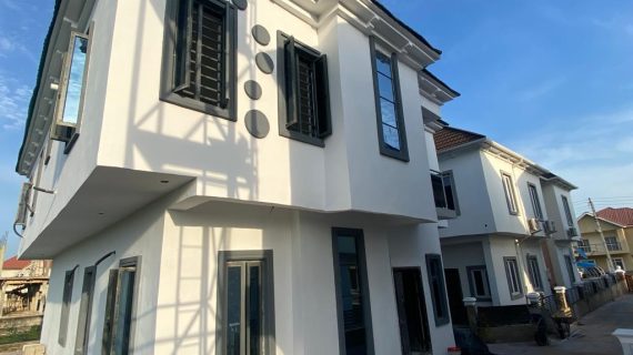 Newly built and Tastefully Finished 5-BEDROOM DUPLEX with BQ (all ensuited) located in a secured estate