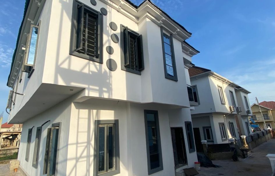 Newly built and Tastefully Finished 5-BEDROOM DUPLEX with BQ (all ensuited) located in a secured estate