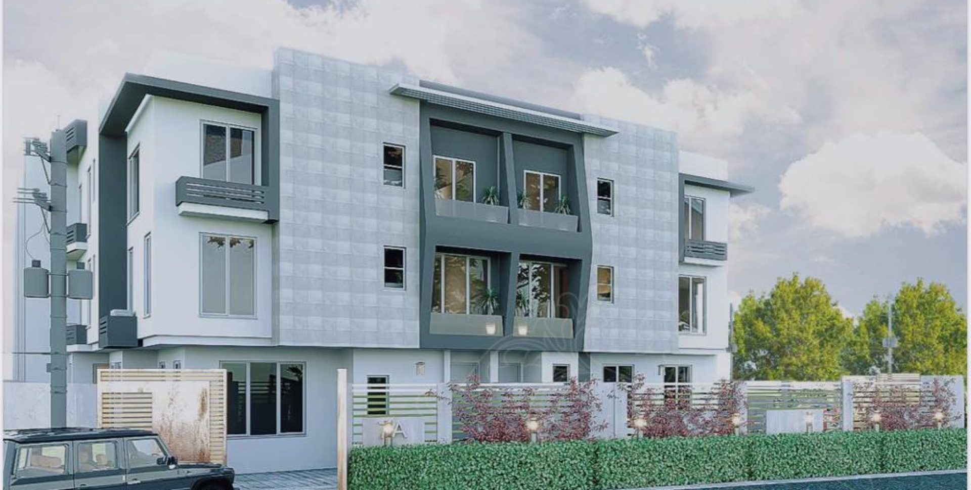 Magnificent collection of 5 units of 4-bedroom terrace triplex