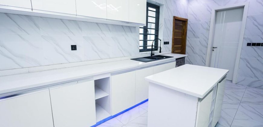 Contemporary 5 bedroom Smart Home with a maid rooms and swimming pool.