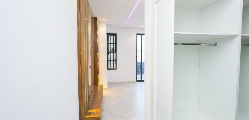 Contemporary 5 bedroom Smart Home with a maid rooms and swimming pool.