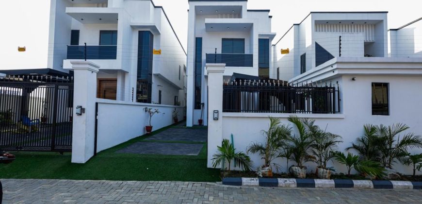 Contemporary 5 bedroom Smart Home with a maid rooms and swimming pool.