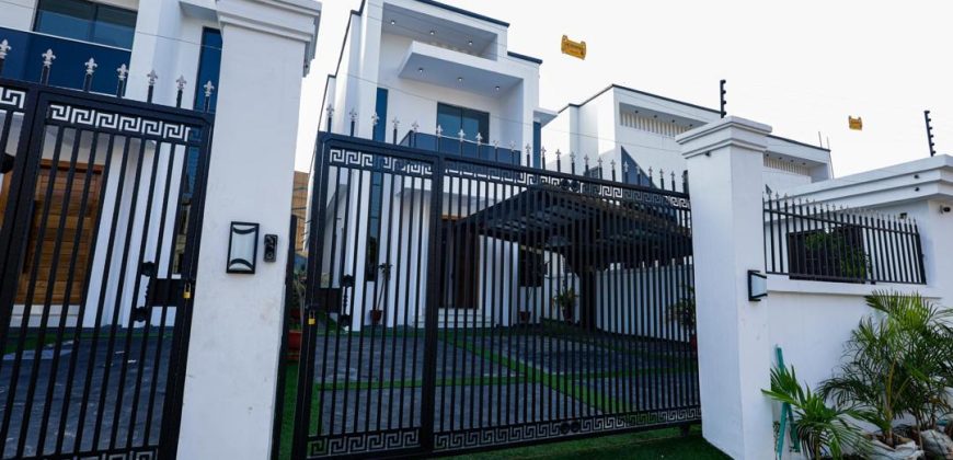 Contemporary 5 bedroom Smart Home with a maid rooms and swimming pool.